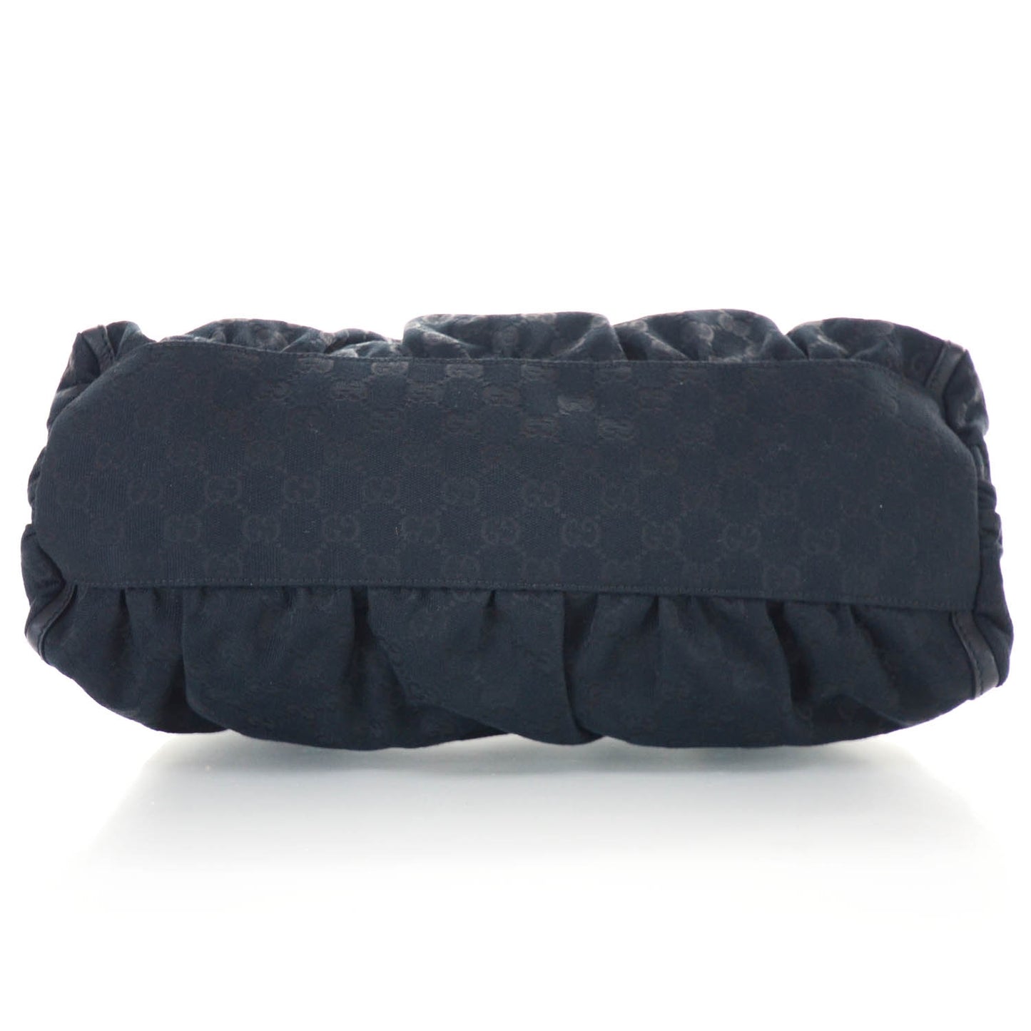 Monogram D Gold Hobo Black