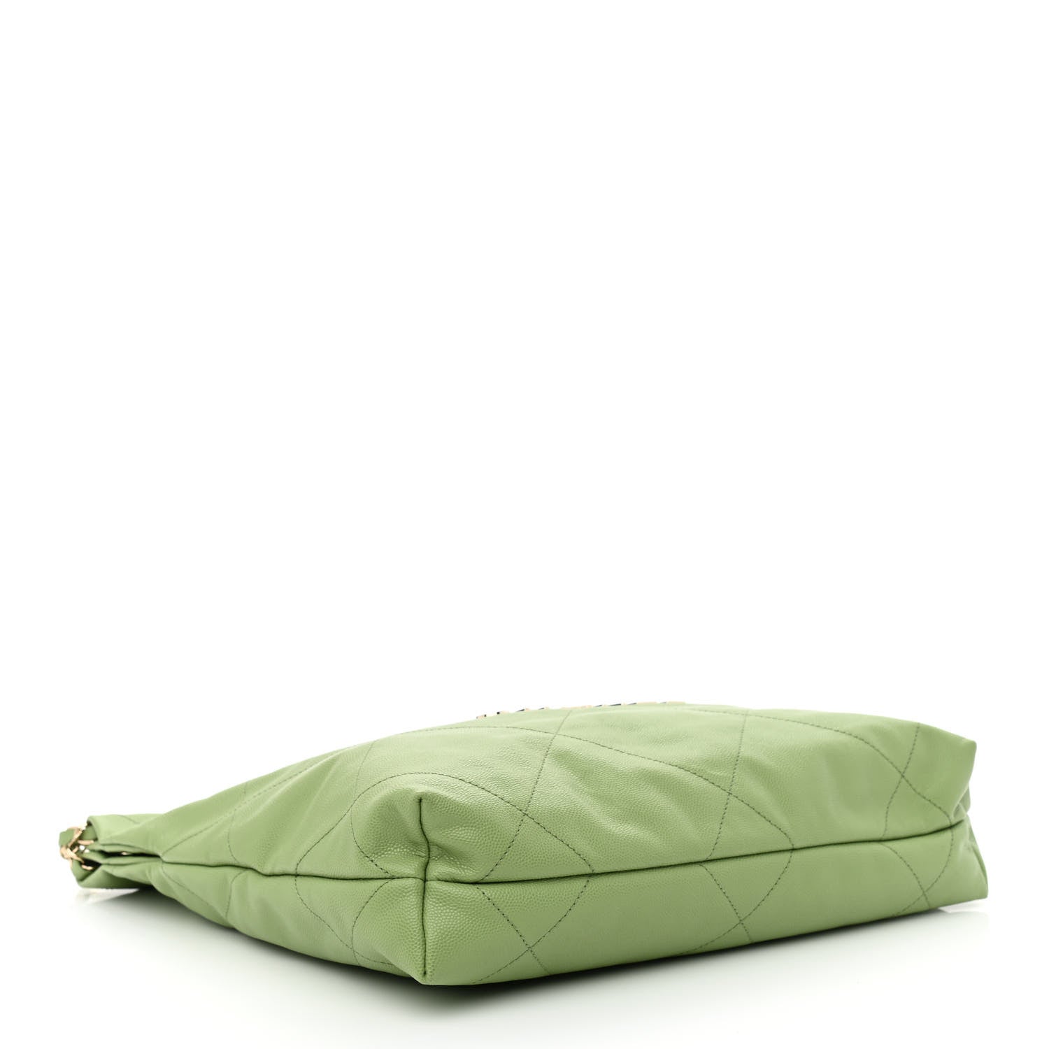 Chanel Shiny Caviar Quilted Small Chanel 22 Green 5 of 11