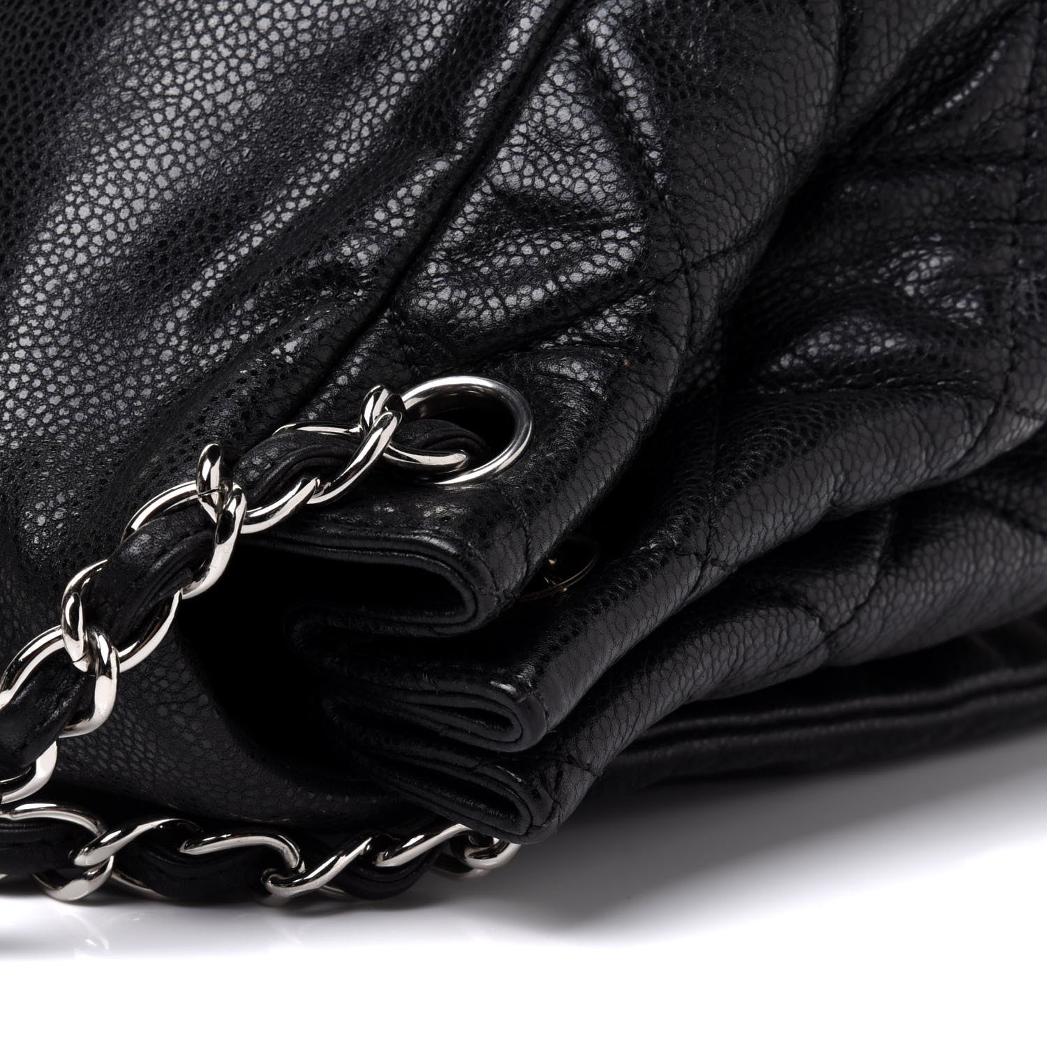 Chanel Caviar Timeless CC Accordion Flap Black 14 of 17