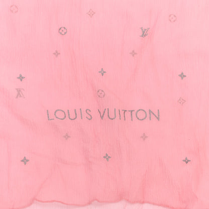Louis Vuitton Silk Scarf Pink 3 of 5