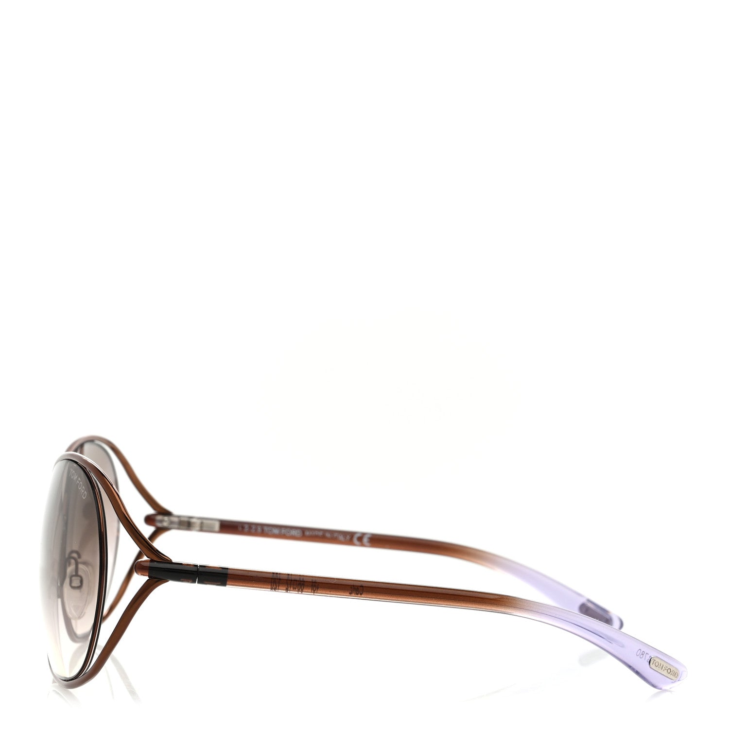 Tom Ford Carla Soft Square Sunglasses Brown 3 of 7