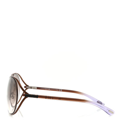 Tom Ford Carla Soft Square Sunglasses Brown 3 of 7