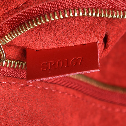 Louis Vuitton Damier Ebene Caissa Hobo Cherry 7 of 11