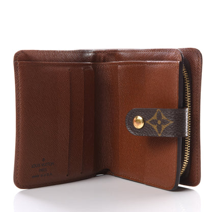 Louis Vuitton Monogram Compact Zippe Zipped Wallet 4 of 12