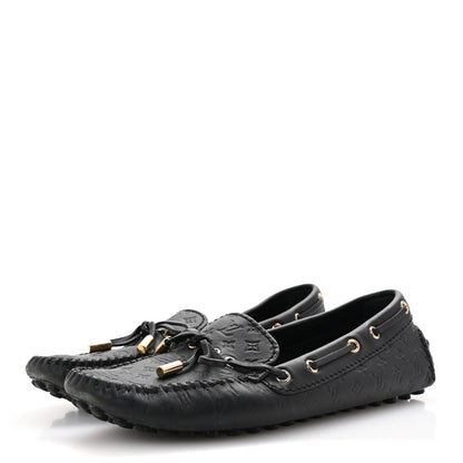 Louis Vuitton Empreinte Gloria Loafers 37 Black 4 of 9