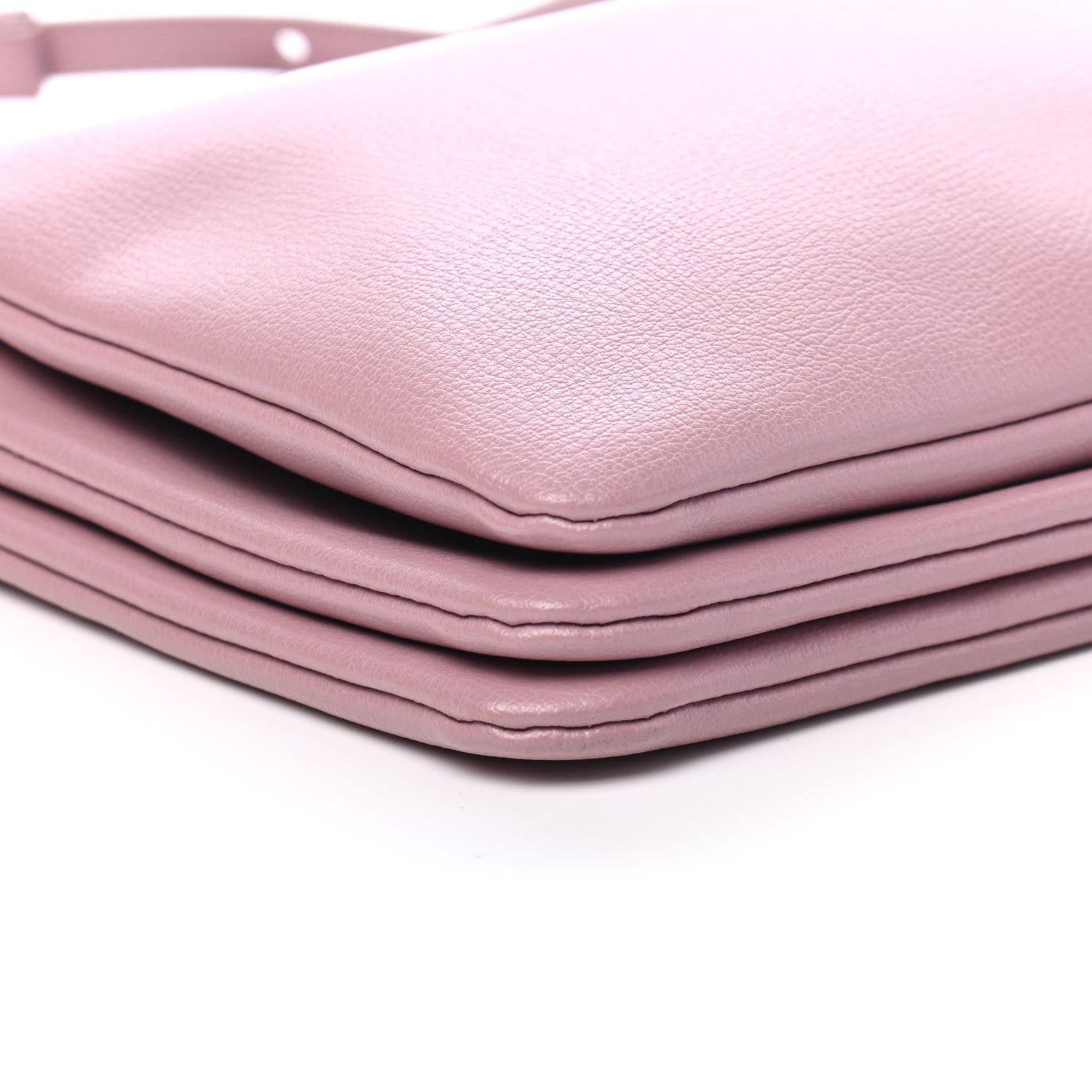 Celine Lambskin Small Trio Crossbody Bag Antique Rose 6 of 7