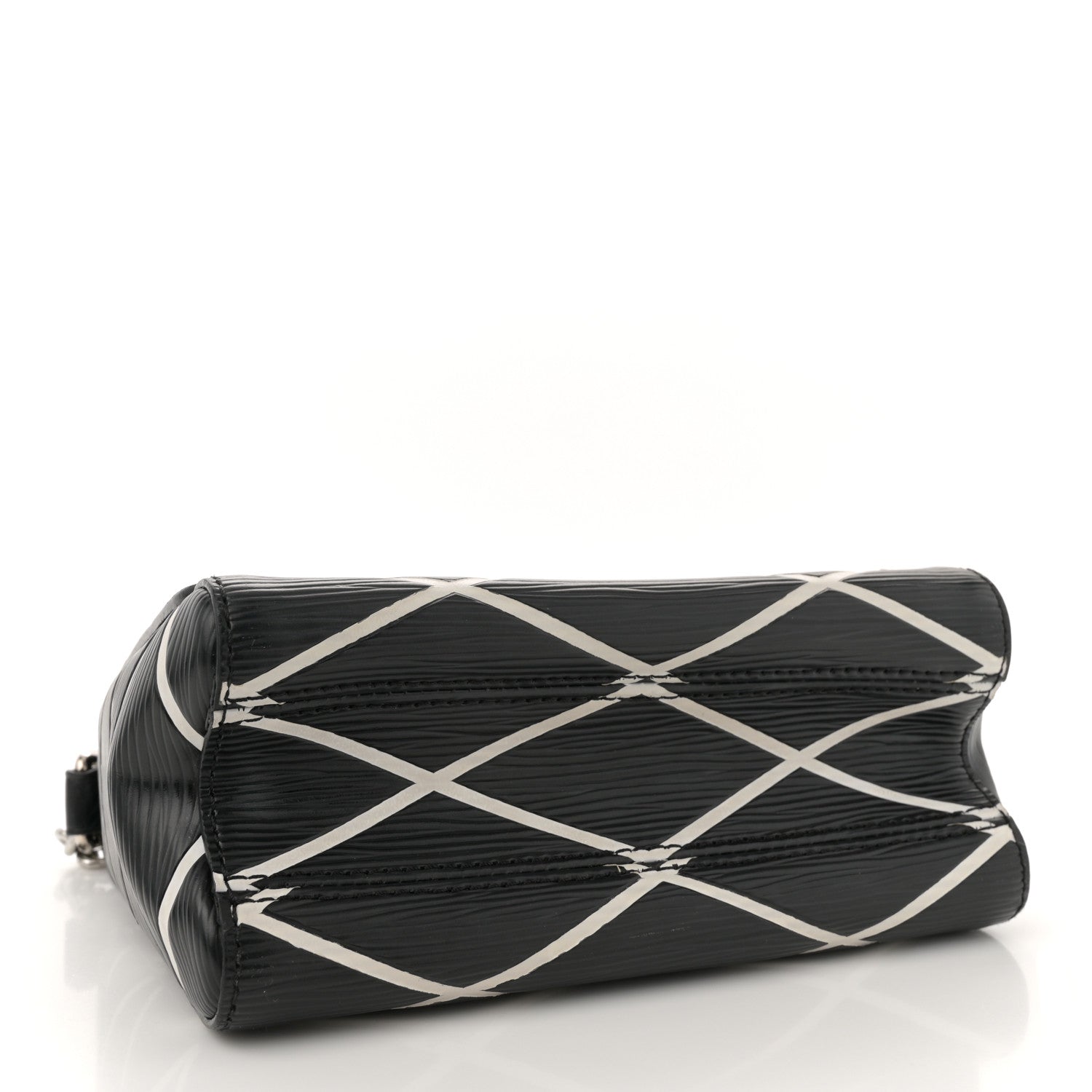 Louis Vuitton Epi Malletage Twist Shoulder Bag PM Black 4 of 10