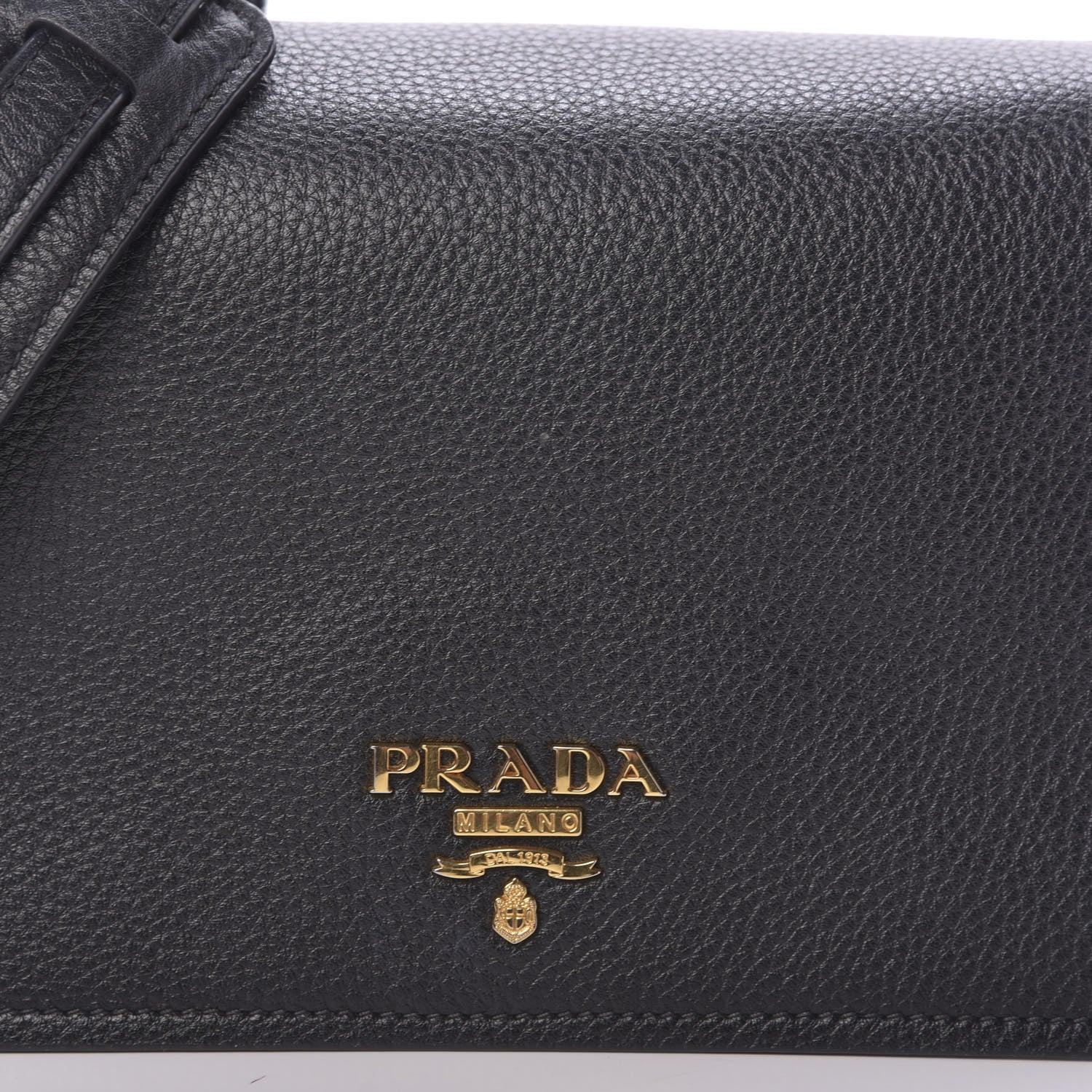 Prada Vitello Phenix Crossbody Bag Black 11 of 11