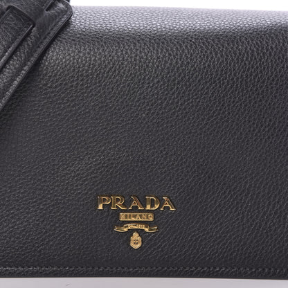 Prada Vitello Phenix Crossbody Bag Black 11 of 11