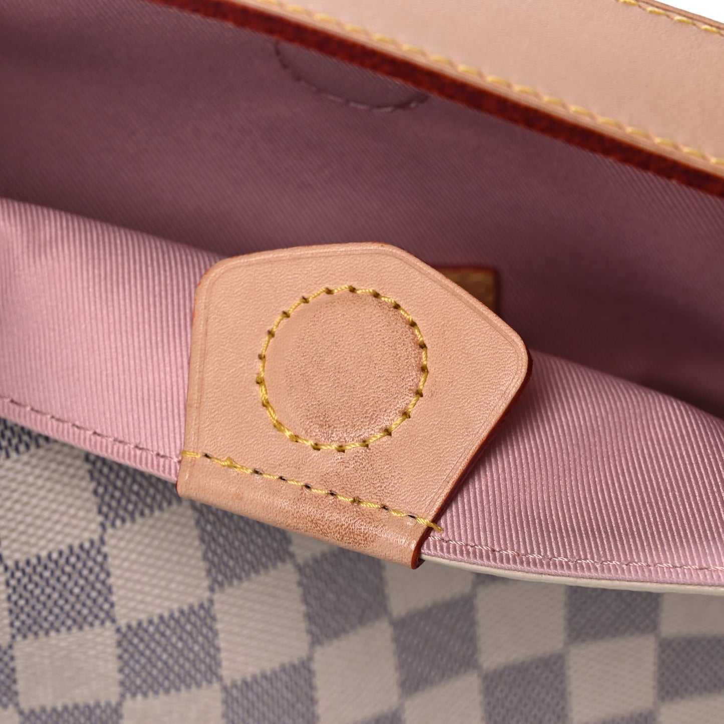 Damier Azur Graceful PM Rose Ballerine