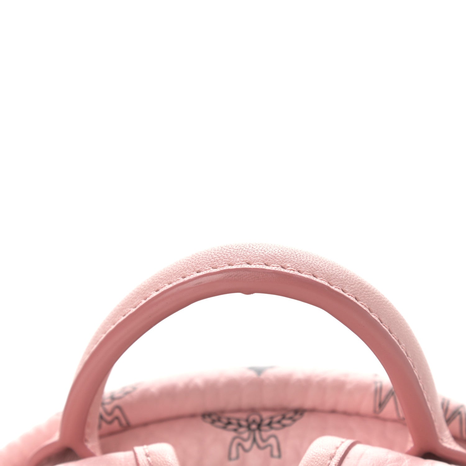MCM Visetos Small Side Stud Stark Backpack Soft Pink 12 of 12