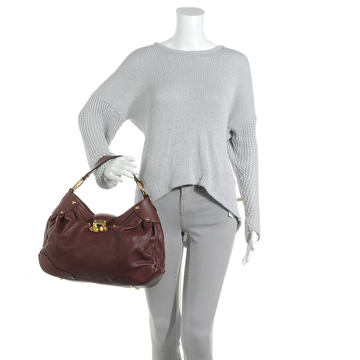 Louis Vuitton Mahina Solar PM Bordeaux 2 of 7