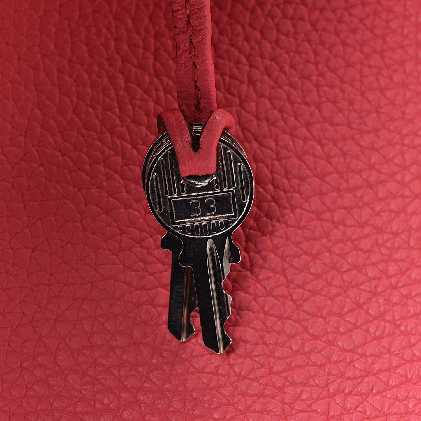 Togo Birkin 35 Rose Lipstick