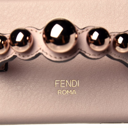 Fendi Calfskin Scalloped Studded Pearl iPhone X Case Soap 5 of 5