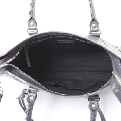 Balenciaga Agneau Classic Silver Hardware S City Gris Fossile 4 of 8