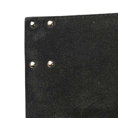 Valentino Garavani Pebbled Calfskin Rockstud Side Slip Crossbody Black 12 of 15