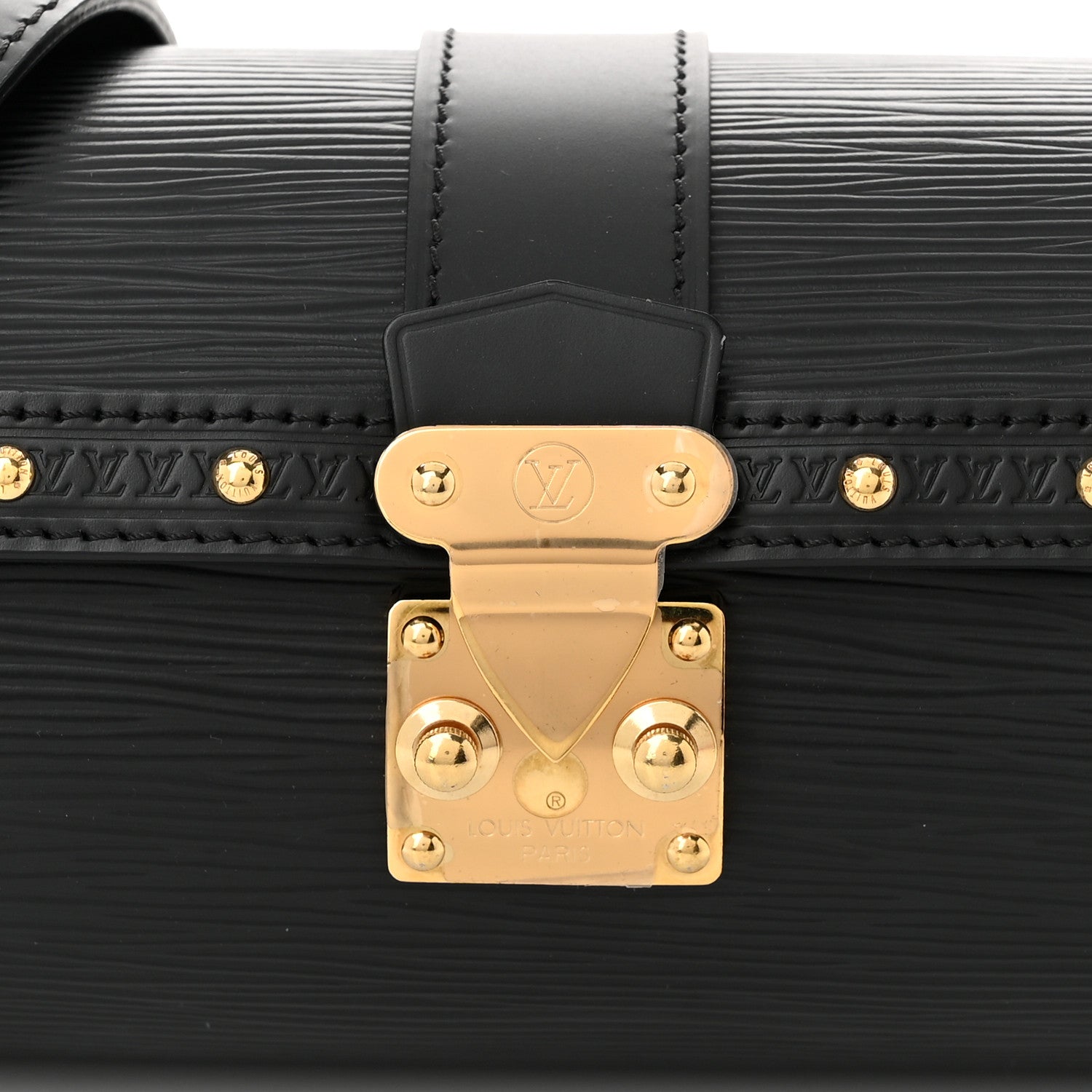 Louis Vuitton Epi Papillon Trunk Black 7 of 9
