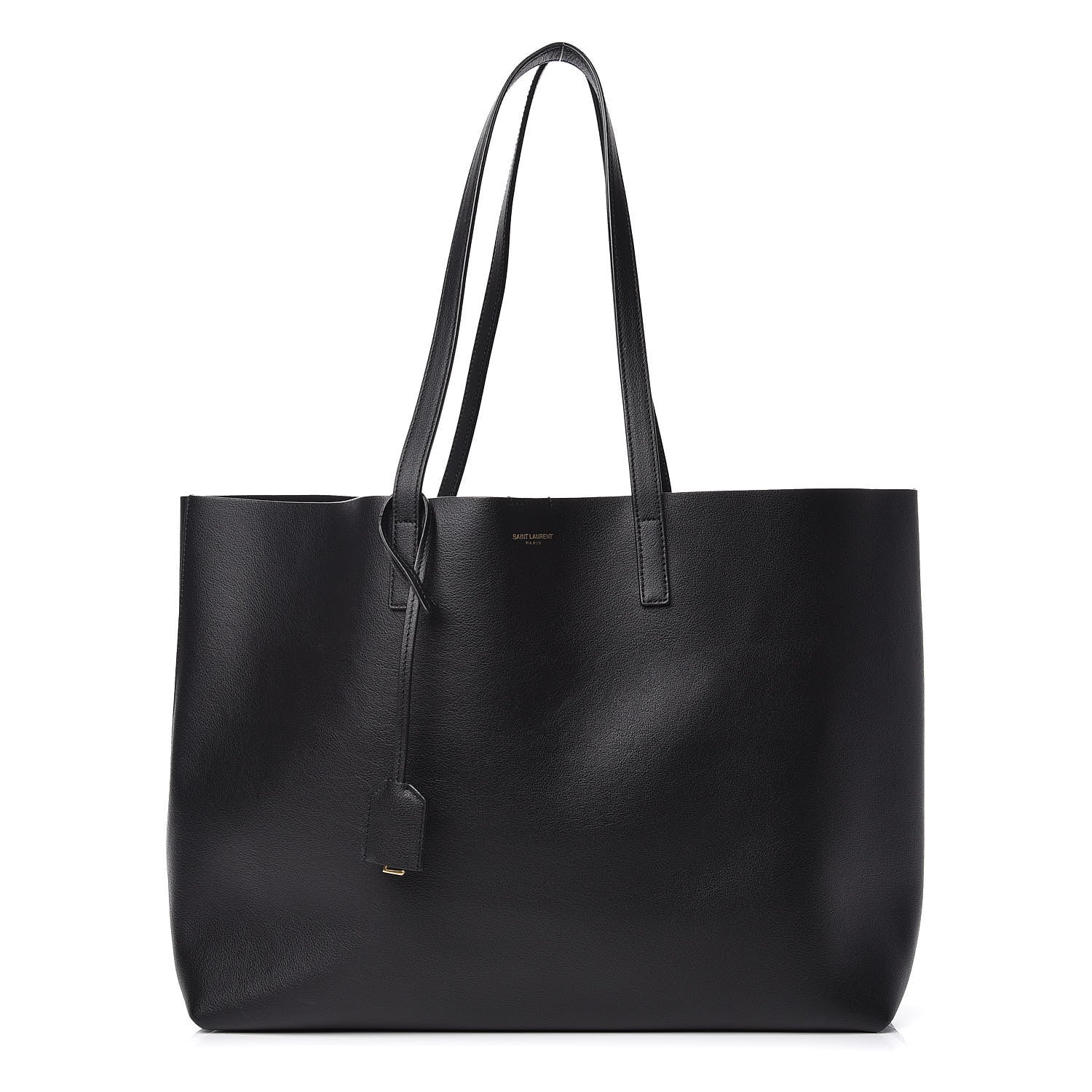 Saint Laurent Calfskin Large Shopping Tote Black 1 of 11