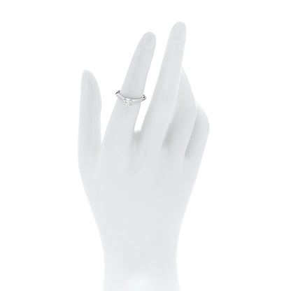 Tiffany Platinum Diamond .57ct Solitaire Engagement Ring 51 5.75 2 of 9