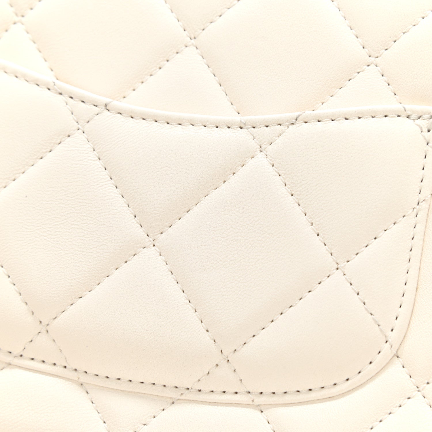 Chanel Lambskin Quilted Mini Side Note Flap White 9 of 10