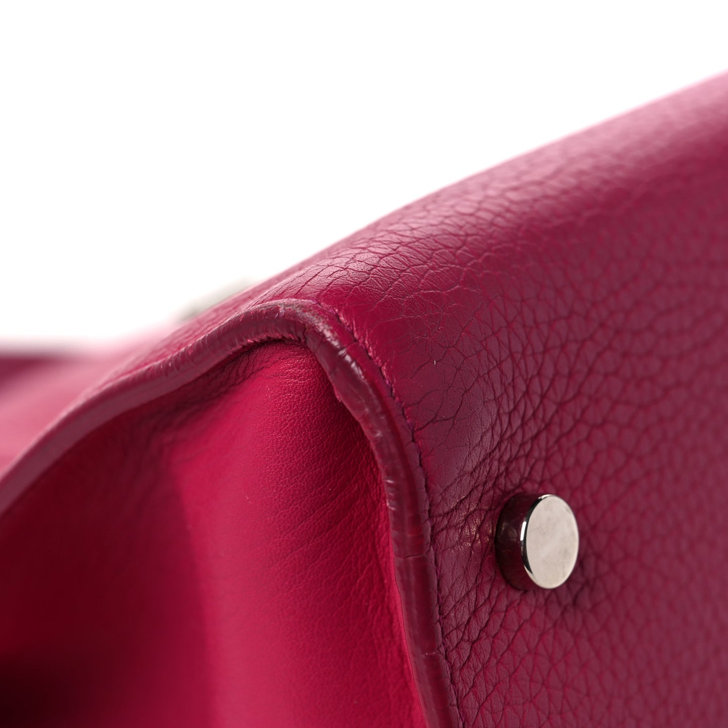 Bullcalf Medium Diorever Flap Fuschia