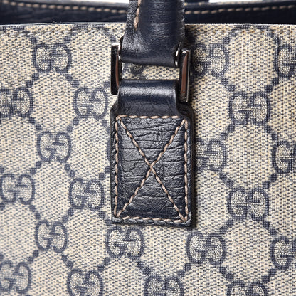 Gucci GG Plus Monogram Small Vertical Tote Blue 24 of 26