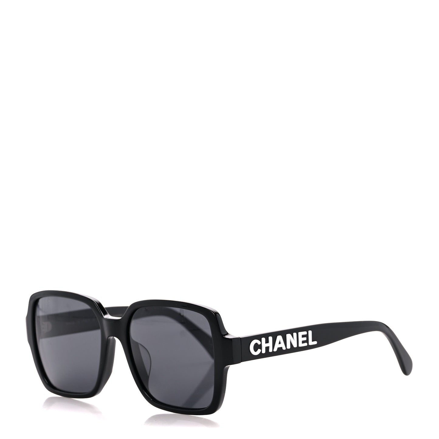 Acetate Square Sunglasses 5408-A Black