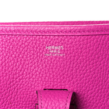Hermes Taurillon Clemence Evelyne III GM Magnolia 6 of 10