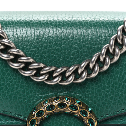 Gucci Calfskin Mini Dionysus Shoulder Bag Emerald 8 of 12