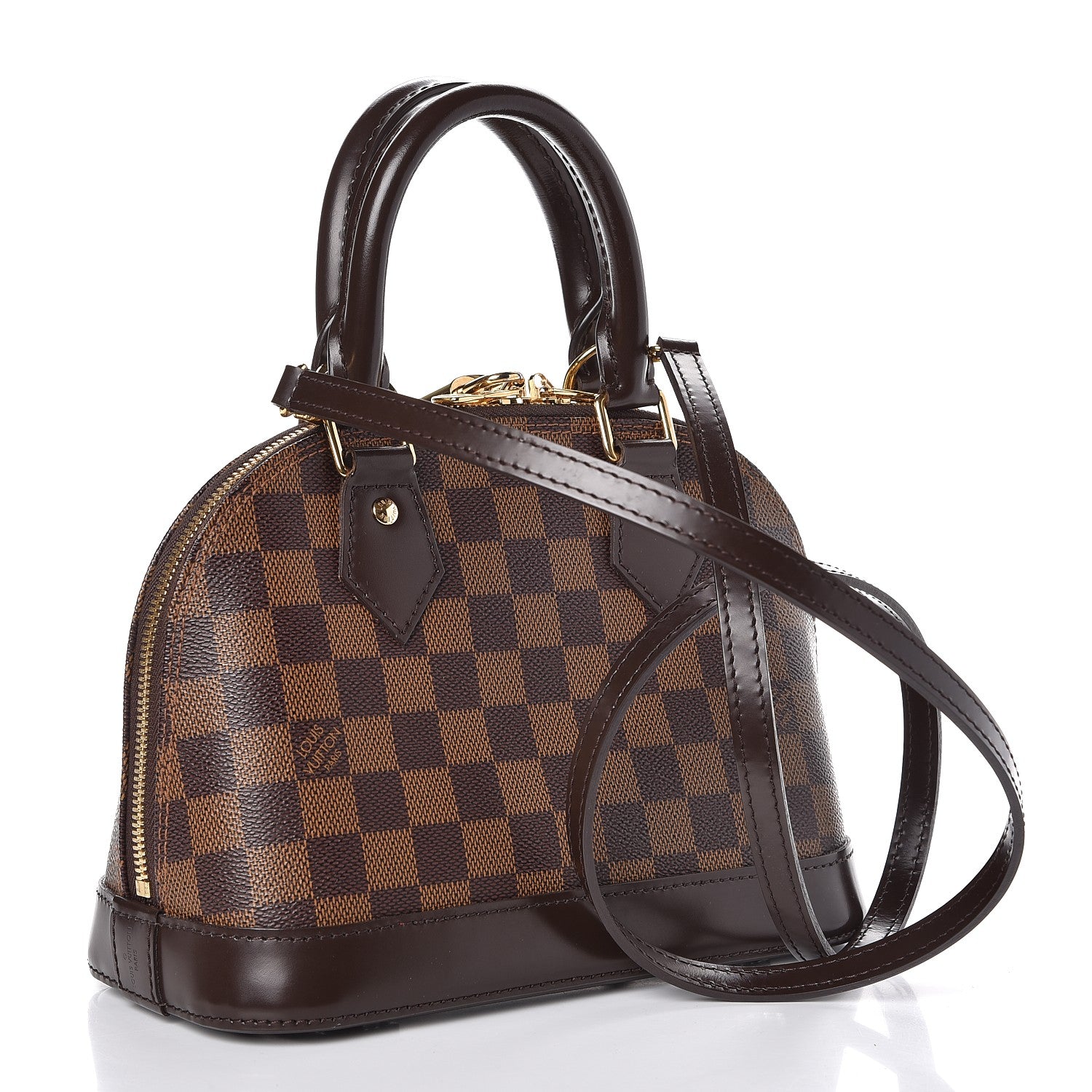 Louis Vuitton Damier Ebene Alma BB 4 of 9