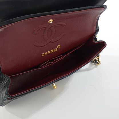 Chanel Lambskin Quilted Small Double Flap Black 12 of 12