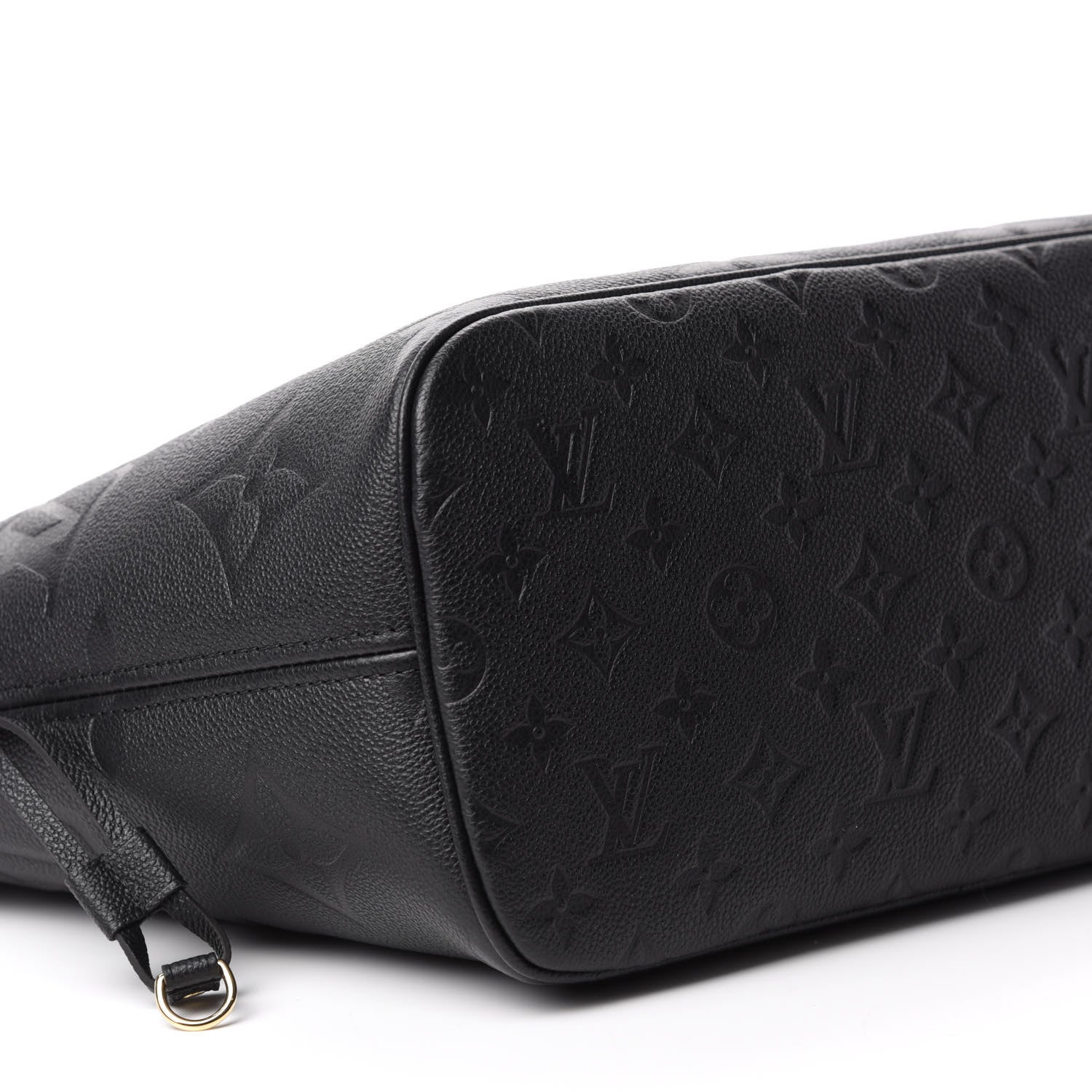 Louis Vuitton Empreinte Monogram Giant Neverfull MM Black 6 of 9