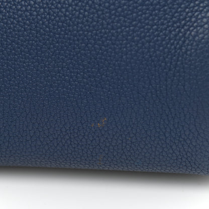 Saint Laurent Grained Calfskin Baby Sac De Jour Souple Denim 11 of 12