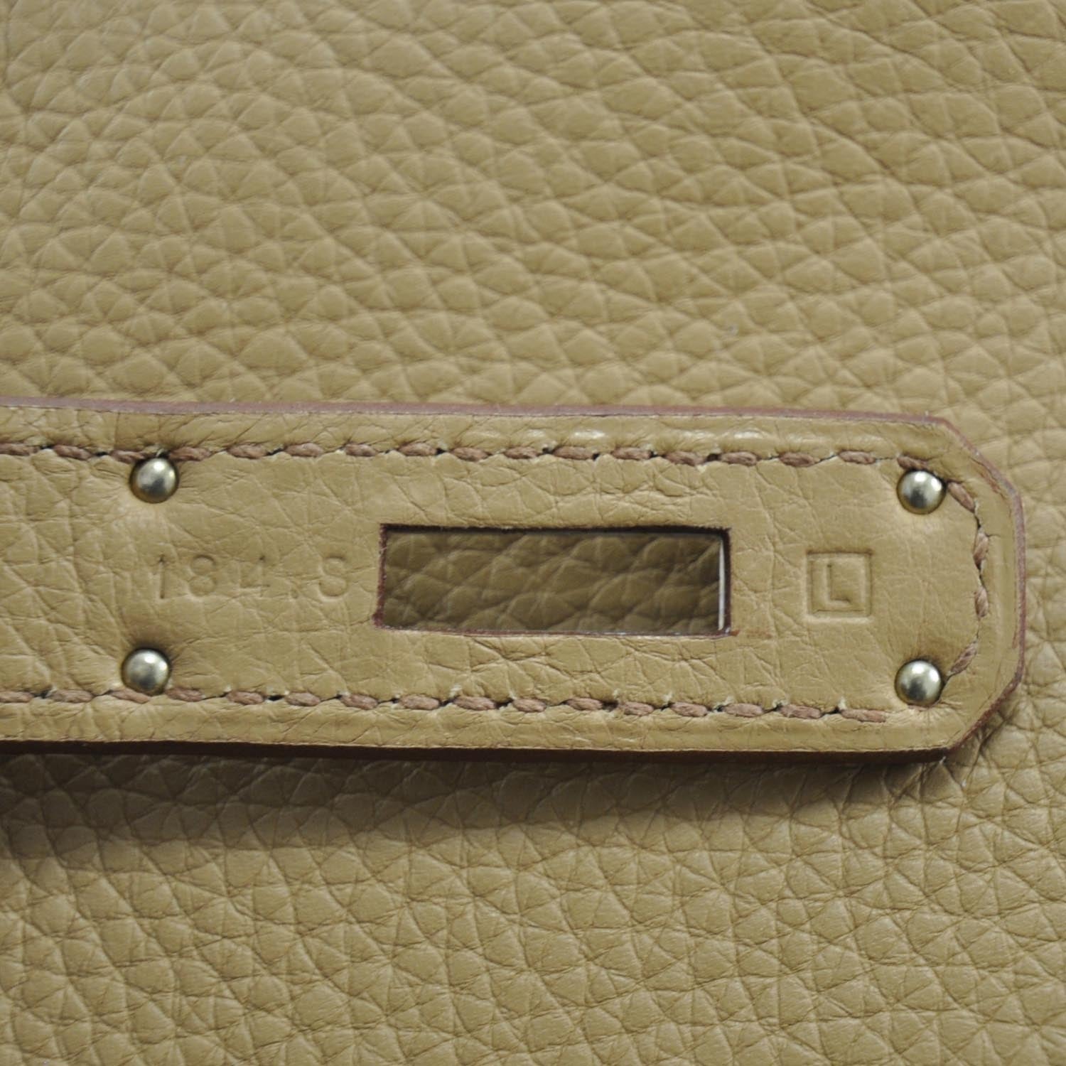 Hermes Taurillon Clemence Kelly 35 Tabac Camel 12 of 12
