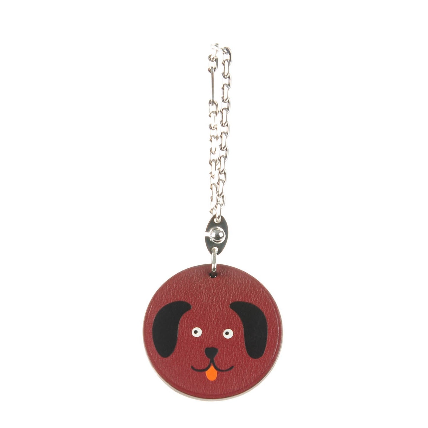 Swift Dog Key Chain Bag Charm Rouge H