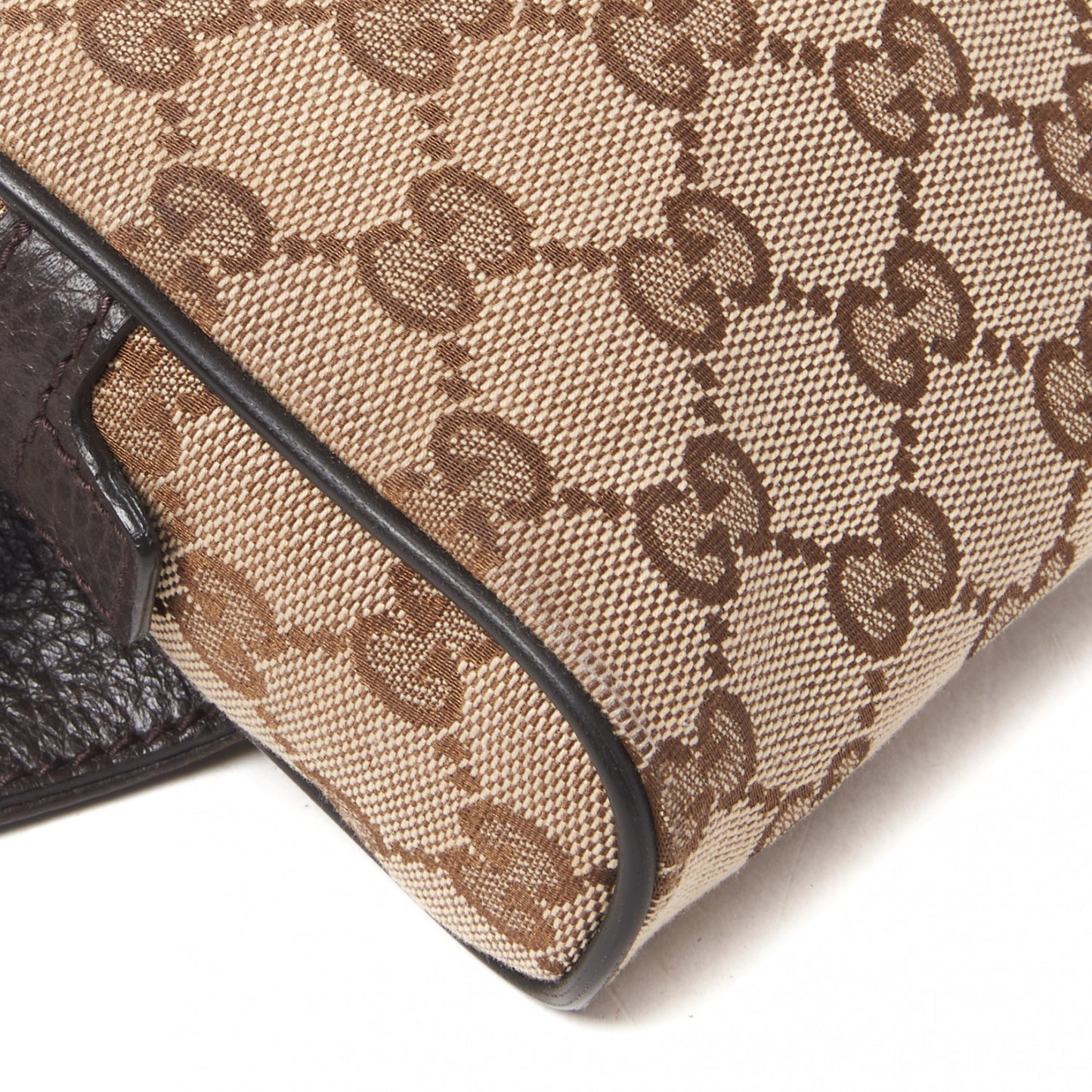 Monogram Belt Bag Dark Brown