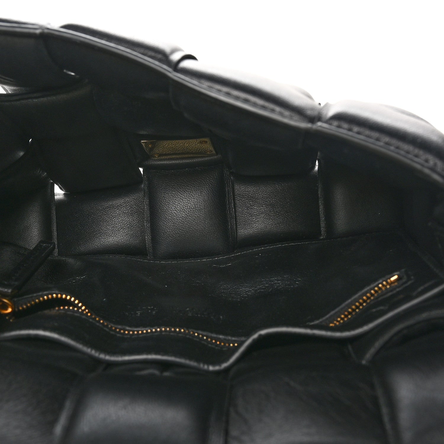 Bottega Veneta Nappa Maxi Intreccio Padded Cassette Crossbody Bag Black 5 of 9