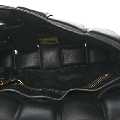 Bottega Veneta Nappa Maxi Intreccio Padded Cassette Crossbody Bag Black 5 of 9