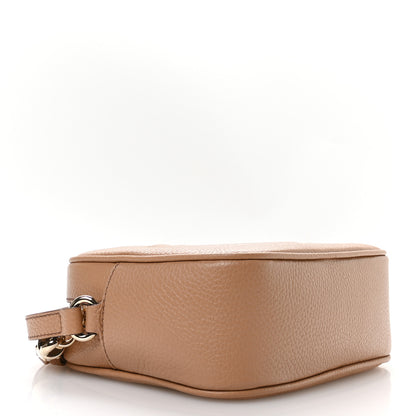 Gucci Pebbled Calfskin Small Soho Disco Bag Camelia 4 of 11