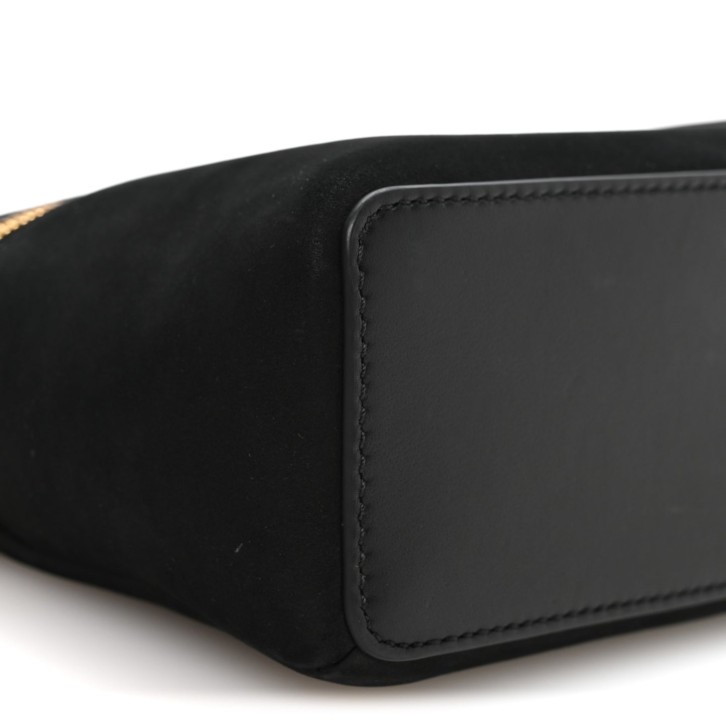 Nubuck L19 Extra Pocket Pouch Black Sun Gold