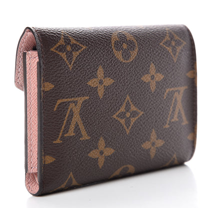 Louis Vuitton Monogram Victorine Wallet Rose Ballerine 2 of 9