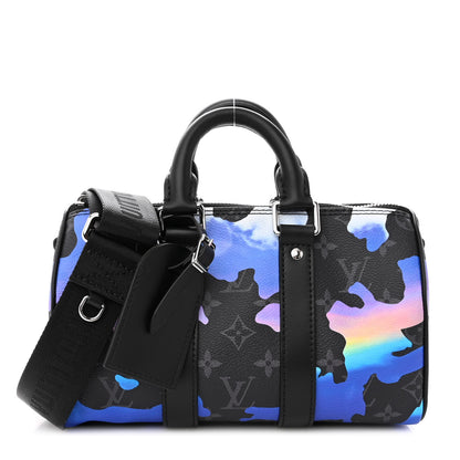 Louis Vuitton Sunset Monogram Eclipse Keepall Bandouliere 25 1 of 9