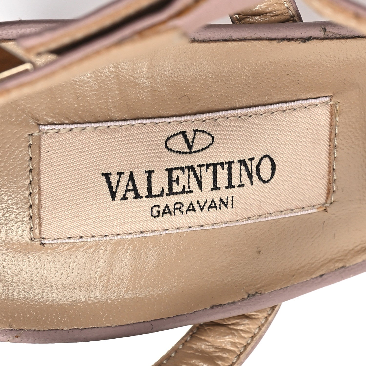 Valentino Garavani Calfskin Nappa Rockstud Ankle Strap 65mm Pumps 38 Black Poudre 8 of 9