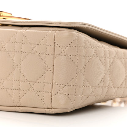 Christian Dior Calfskin Cannage Medium Caro Bag Beige 10 of 13