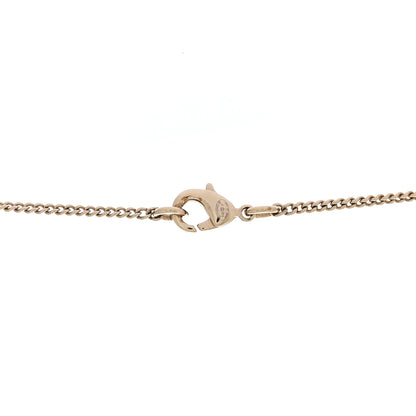 Chanel Lambskin CC Chain Necklace Gold Black 5 of 6