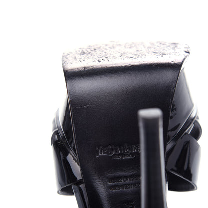 Saint Laurent Patent Tribute 105 Platform Sandals 35 Black 10 of 10
