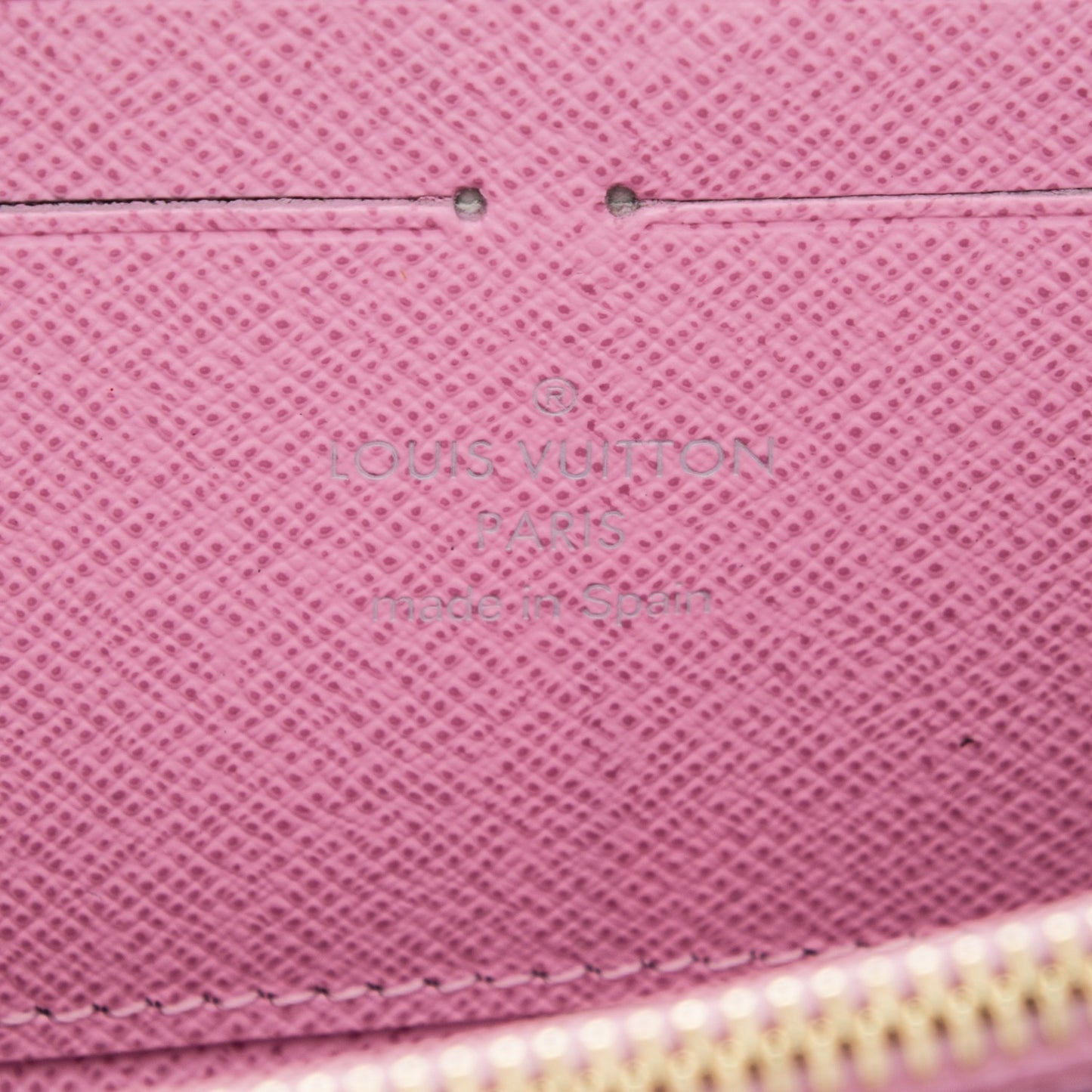 Monogram Multicolor Zippy Wallet White Litchi