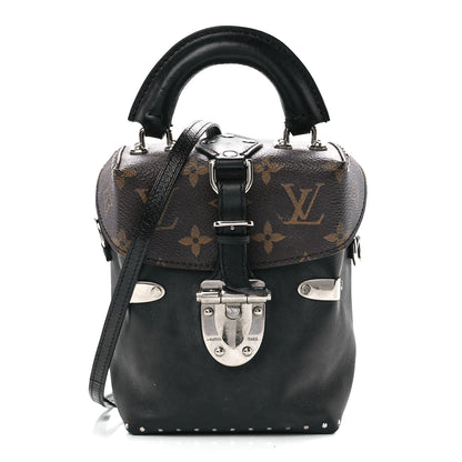 Louis Vuitton Calfskin Monogram Camera Box Black 1 of 10