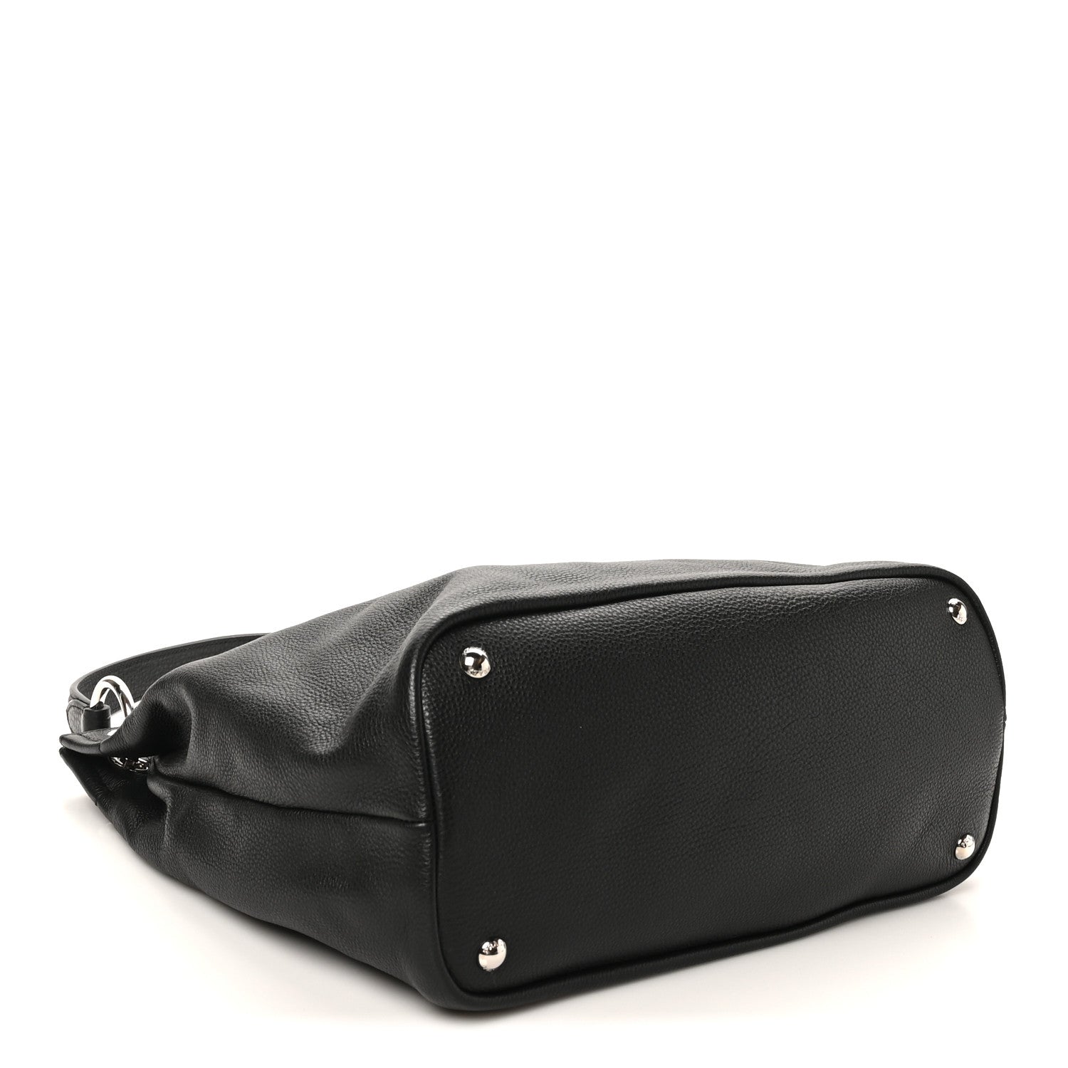 Prada Vitello Daino Hobo Black 4 of 9