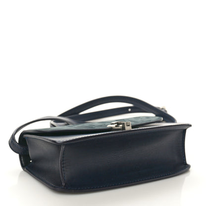 The Row Nubuck Calfskin Sofia E/W Crossbody Deep Navy Virginia Blue 4 of 10